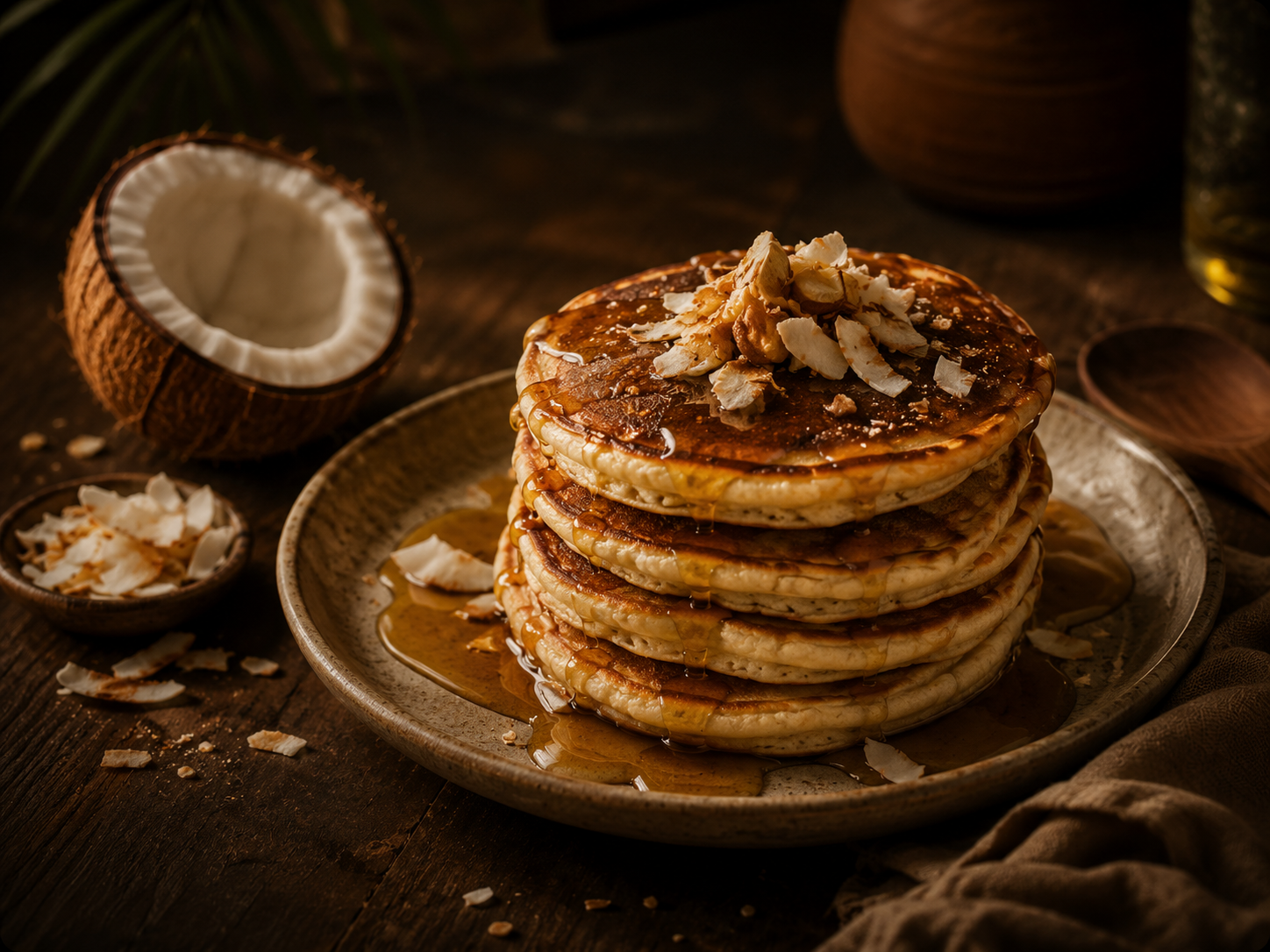 Coconut Flour Pancakes